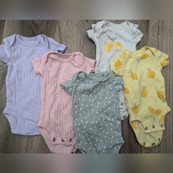 Carter's Other - Carter's Preemie Baby Girl Onesie Bundle